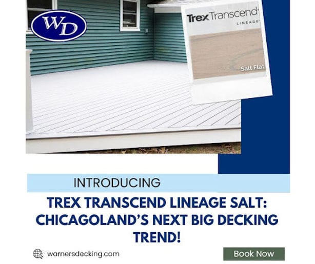 Chicagoland Big Decking Trend Warner's of Naperville